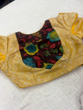 Rich Kalamkari brocade blouse