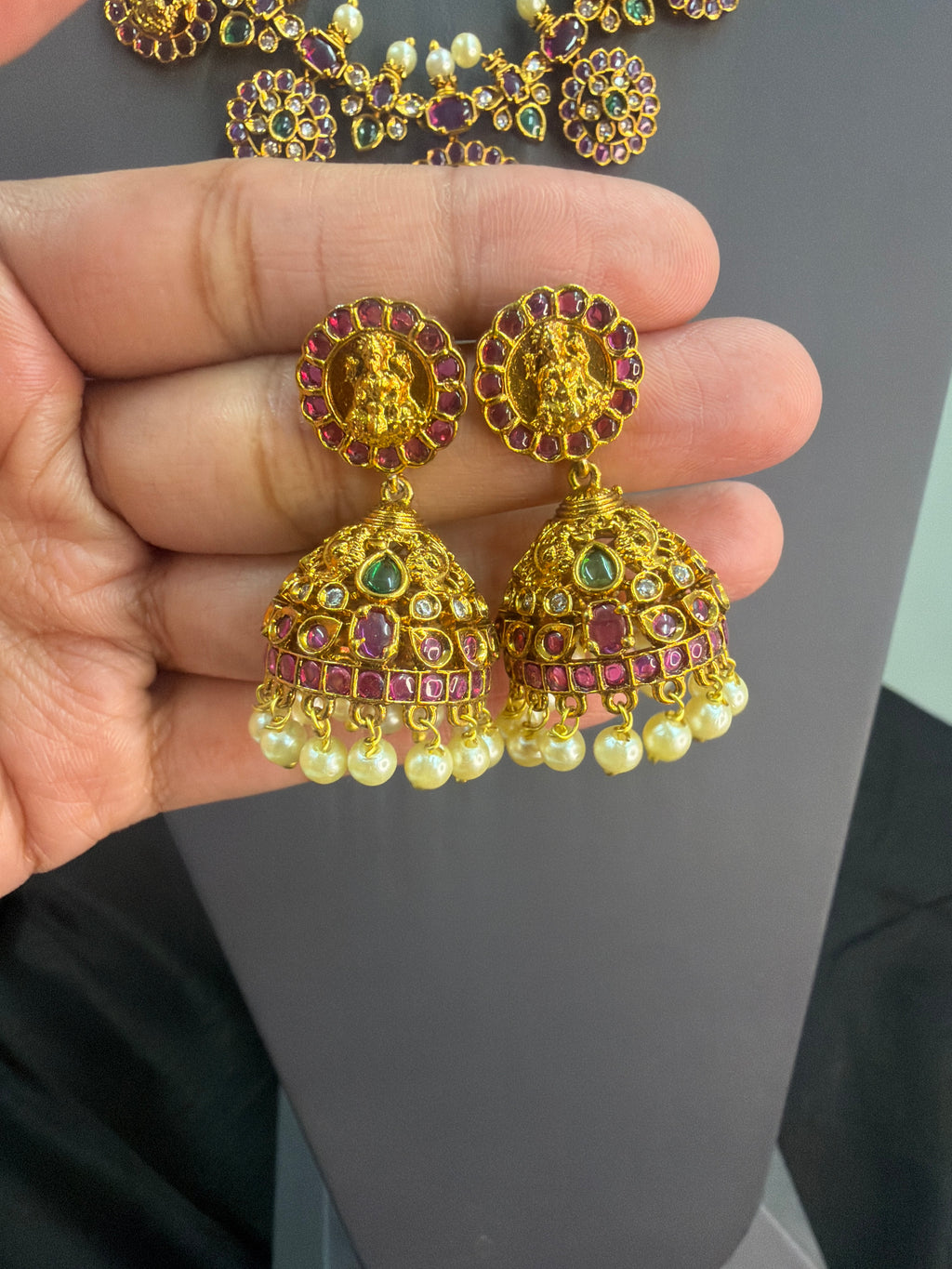Haram with Earrings