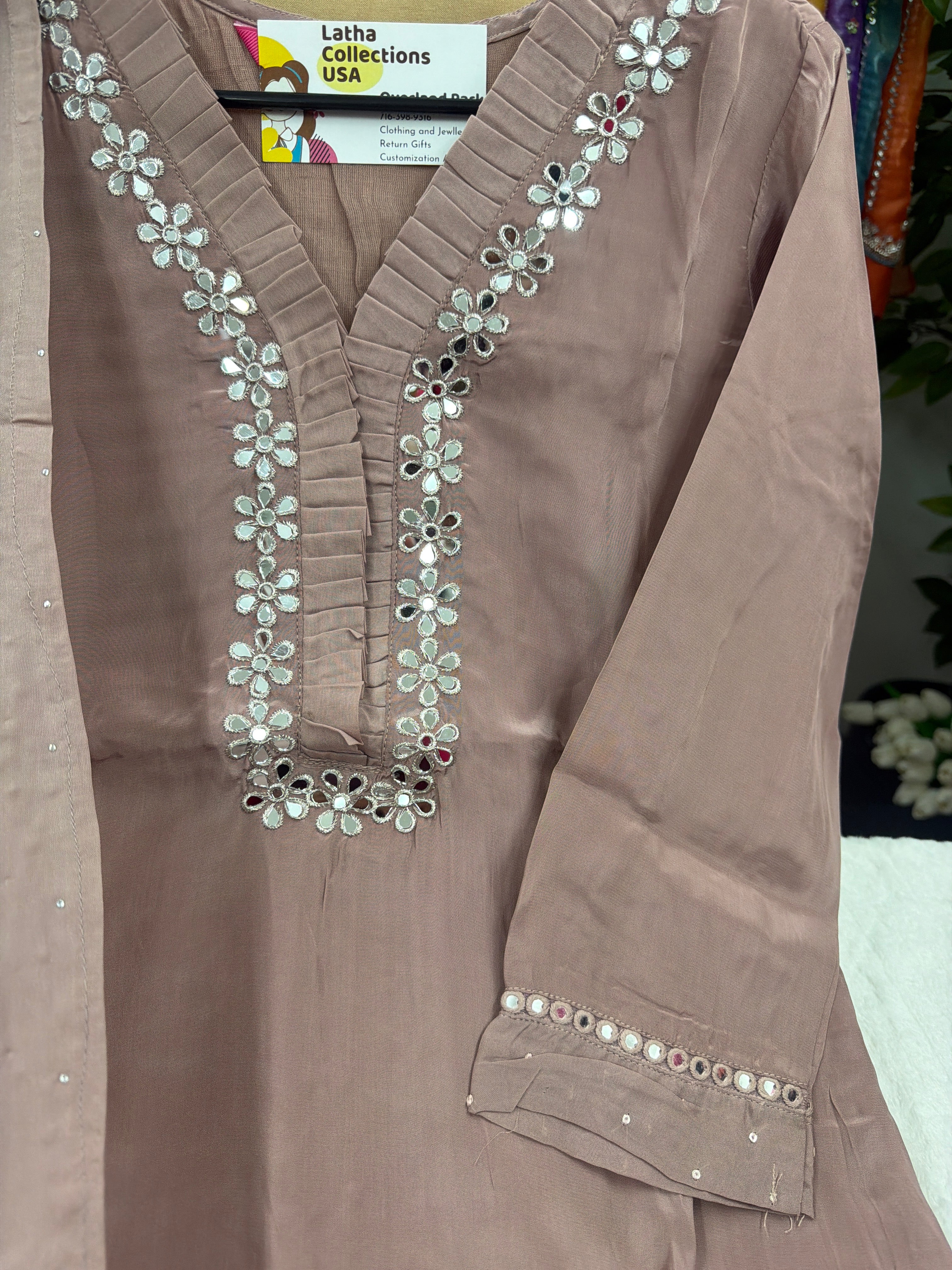 3-piece party wear outfit