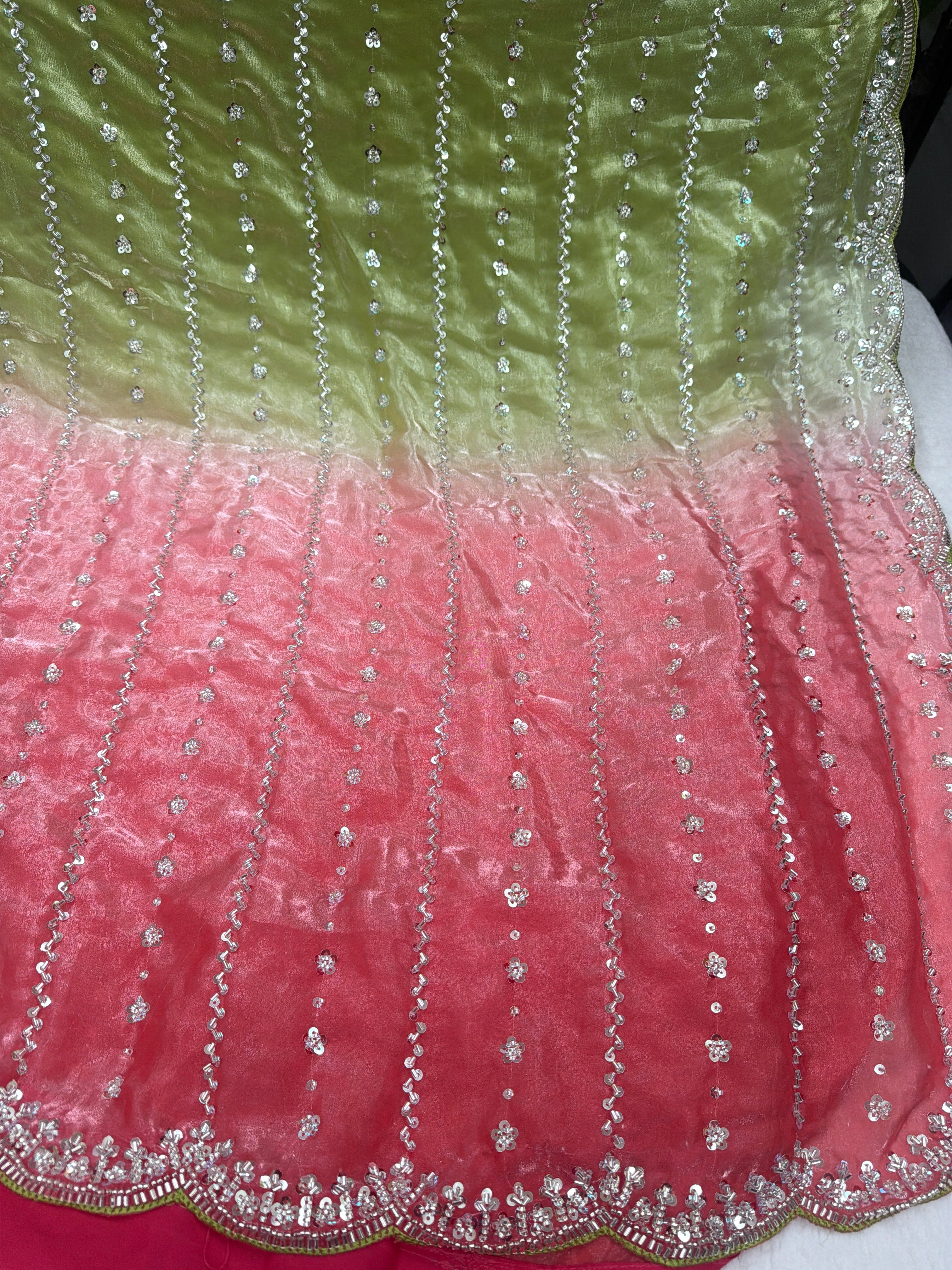 Premium quality party wear sarees with stitched blouse ✨
