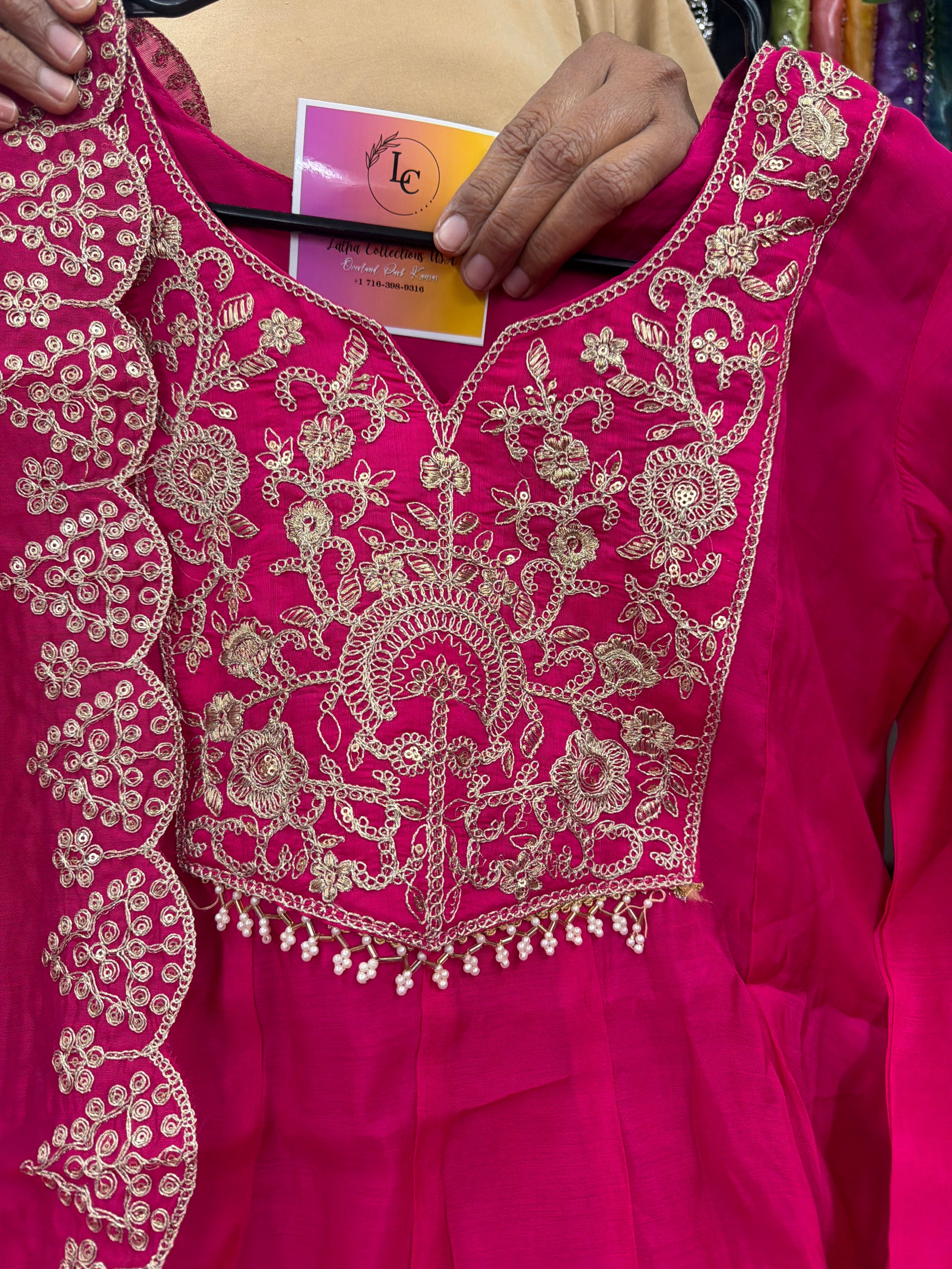 3-piece party wear outfit