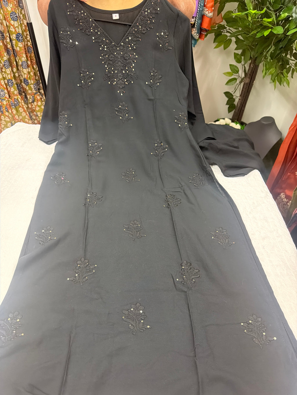 Pure black 2 pc set