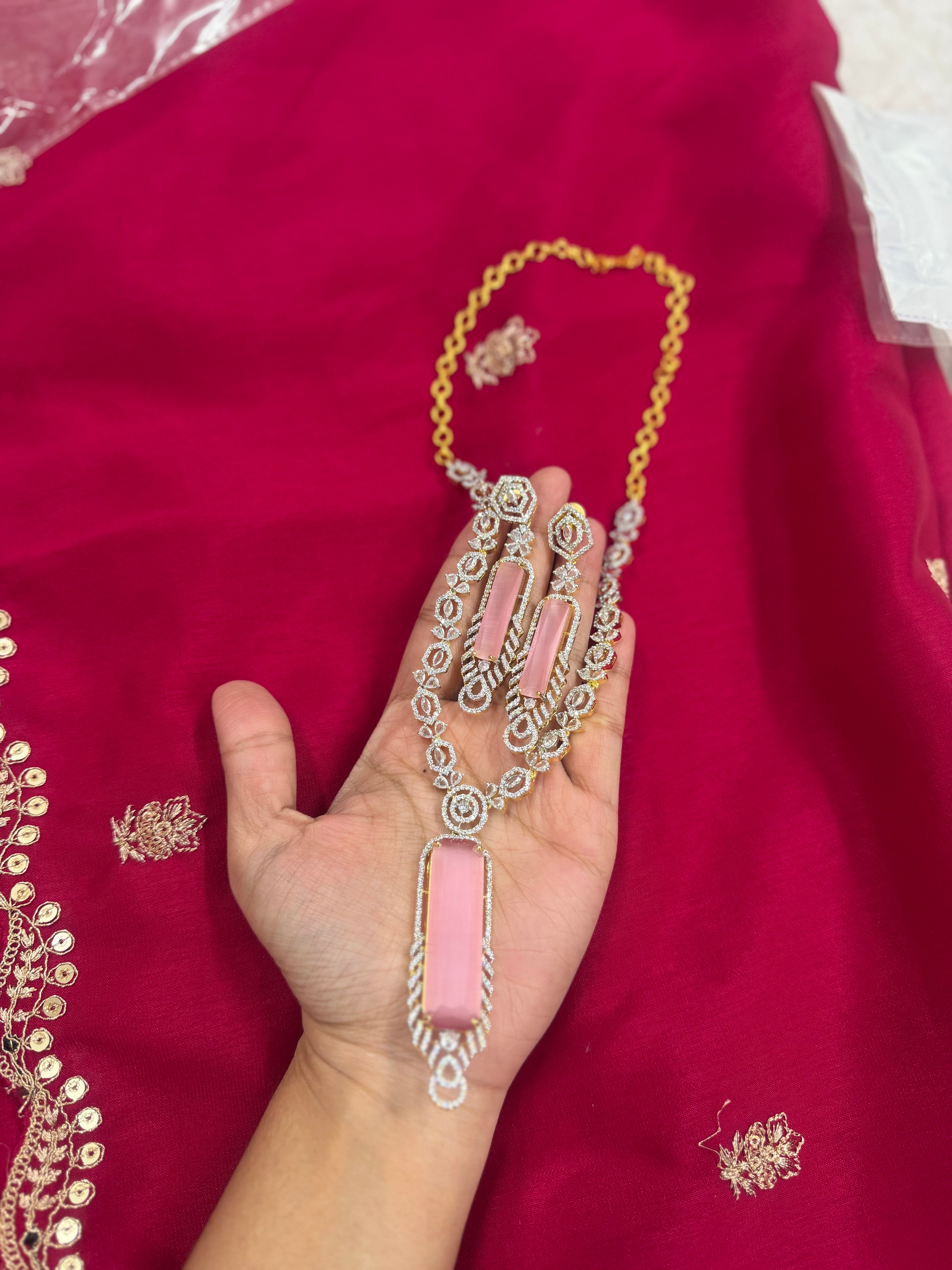 Luxury statement jewelry collection 💫
    Premium necklaces paired with stunning earrings