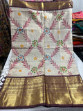 Sarees with stiched blouses