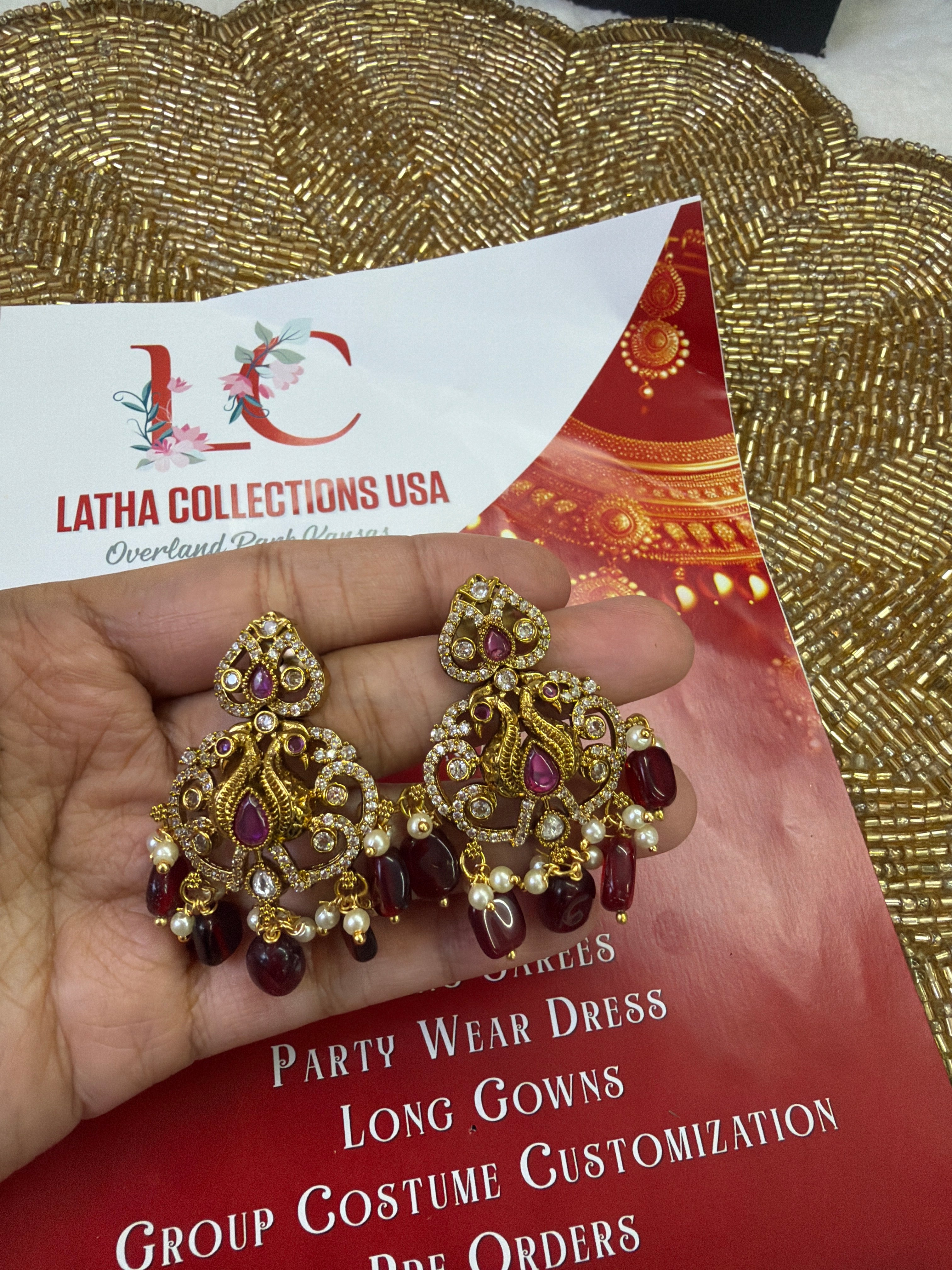 Necklace + Earrings