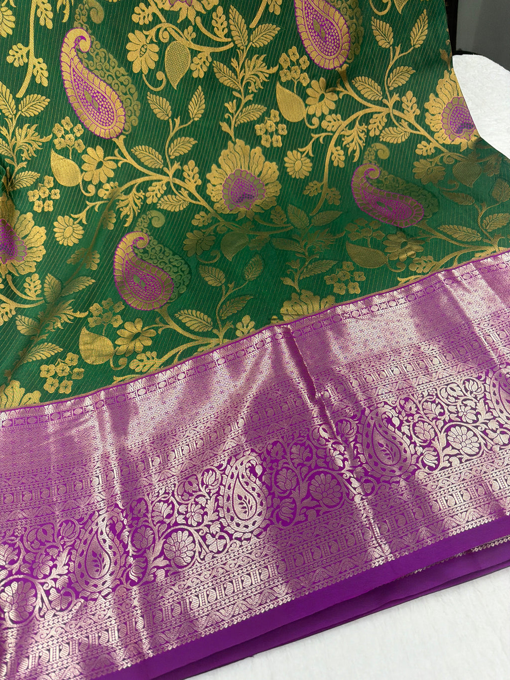 Semi pattu sarees with maggam blouse ✨
