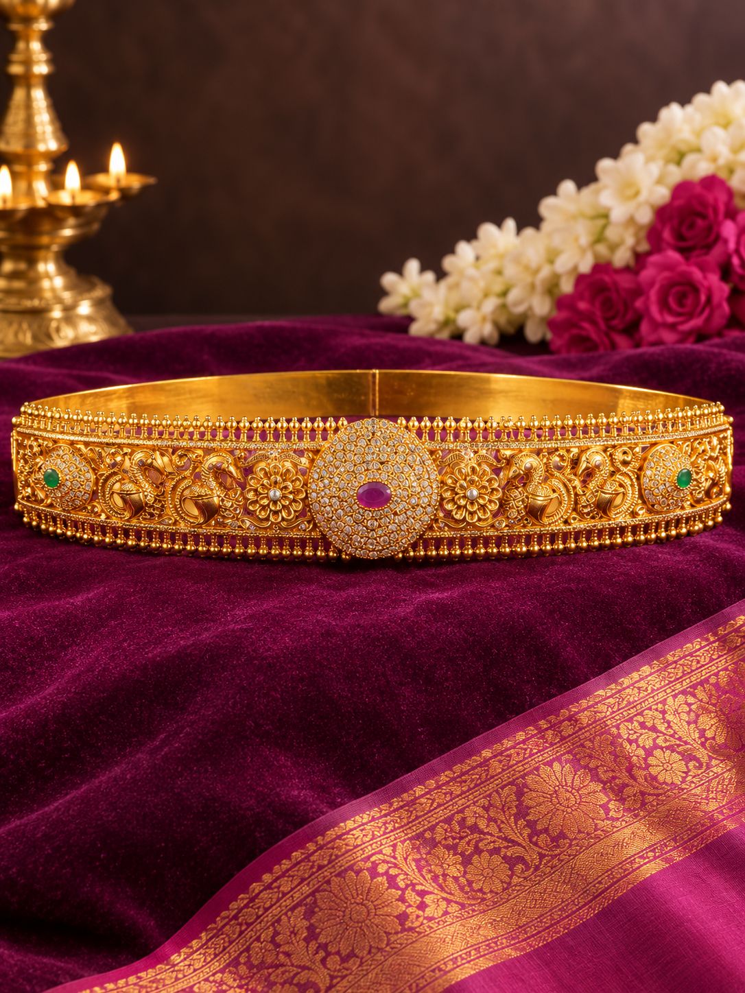 Designer Bridal Hip Belt