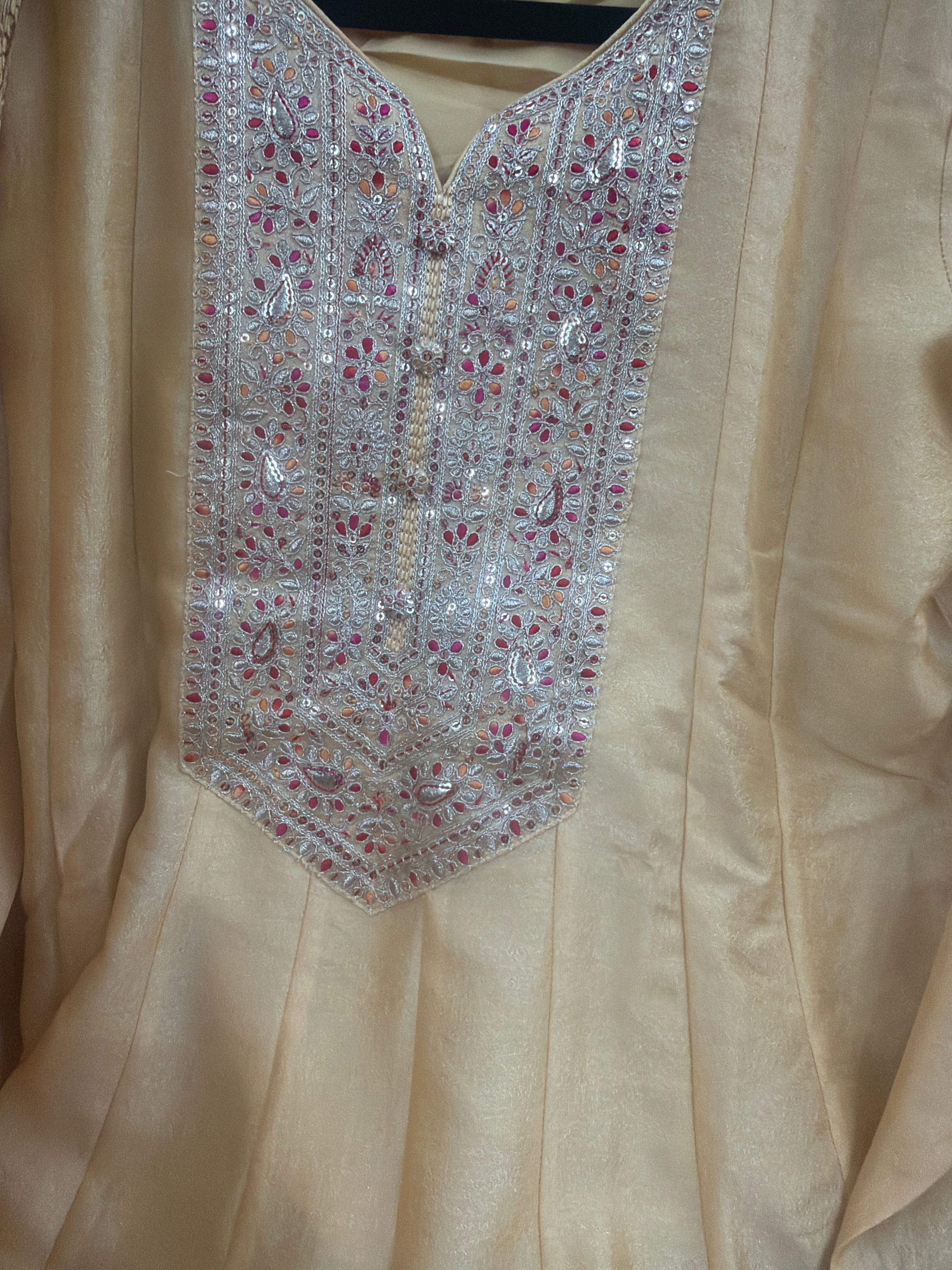 frock-style outfits with dupatta