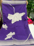 Tussar sarees with stiched blouse