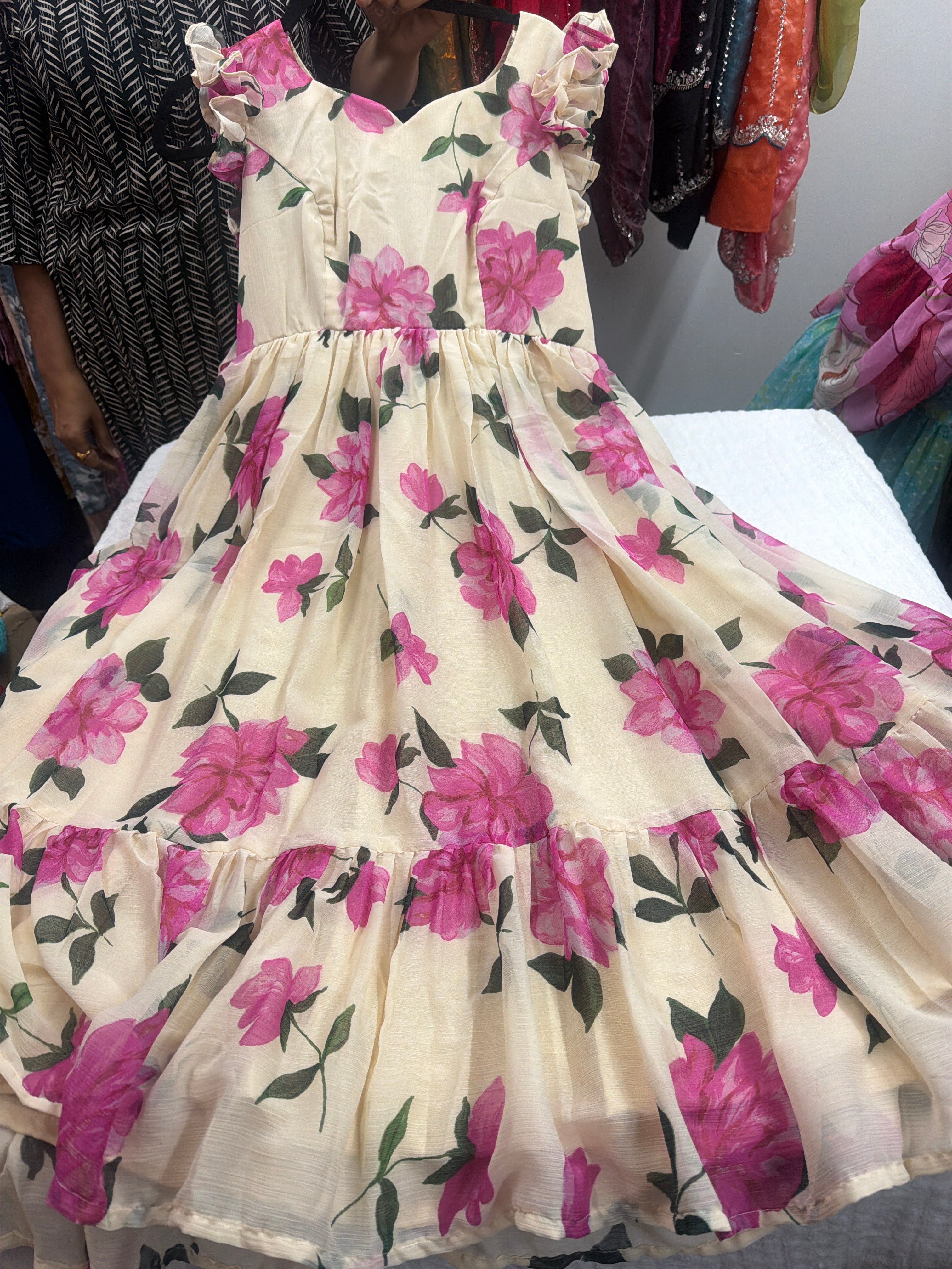Georgette frocks