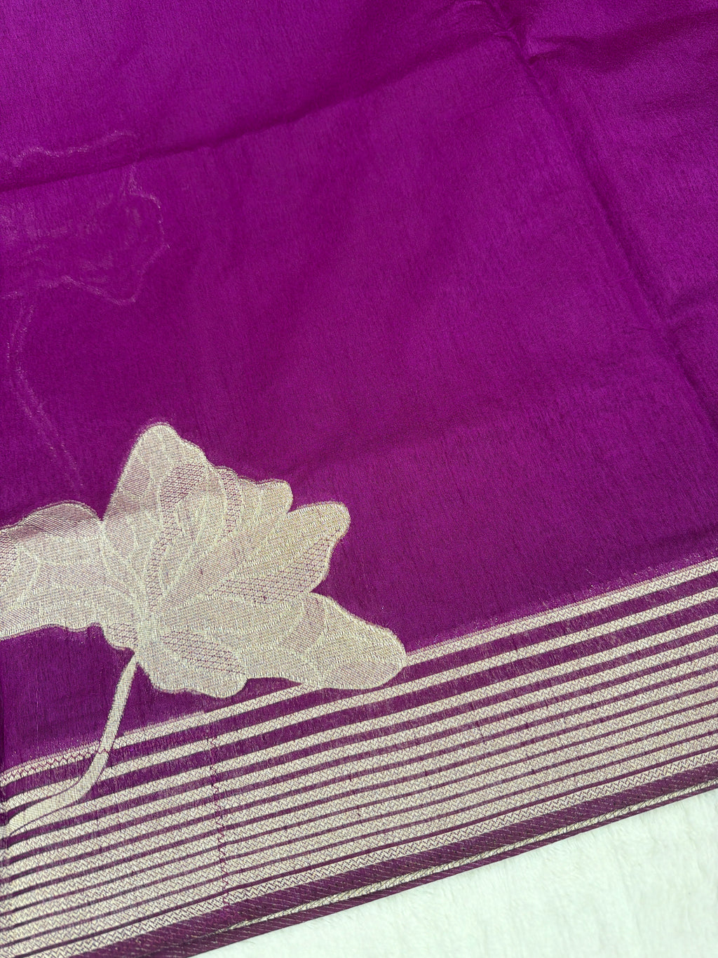 Elegant Tussar Silk Saree with Ready-Stitched Blouse ✨