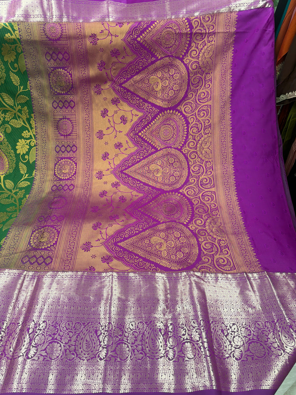 Semi pattu sarees with maggam blouse ✨