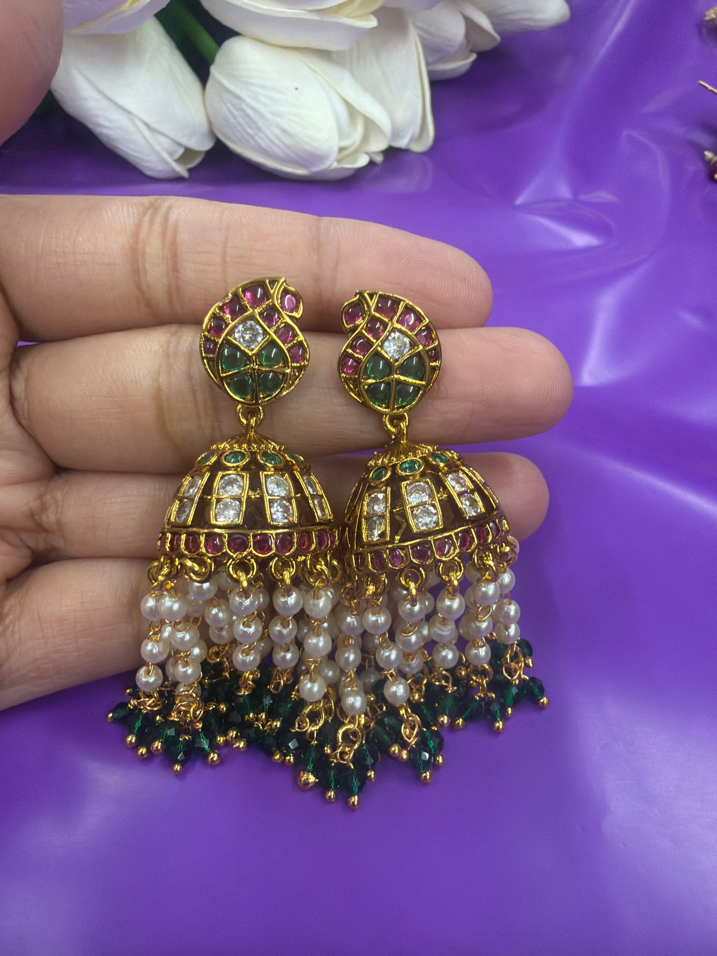 Beautiful statement earrings