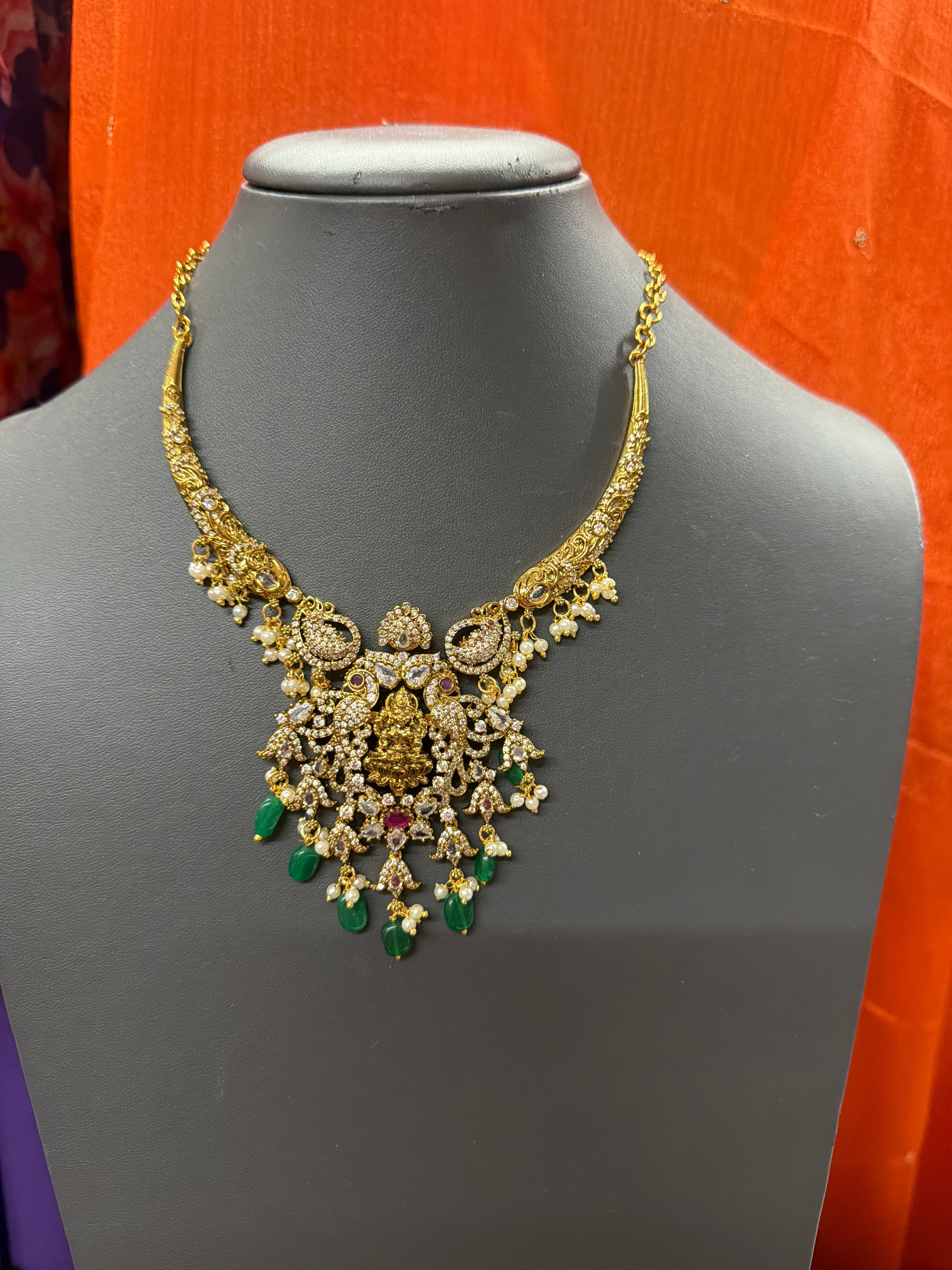 Necklace with earrings