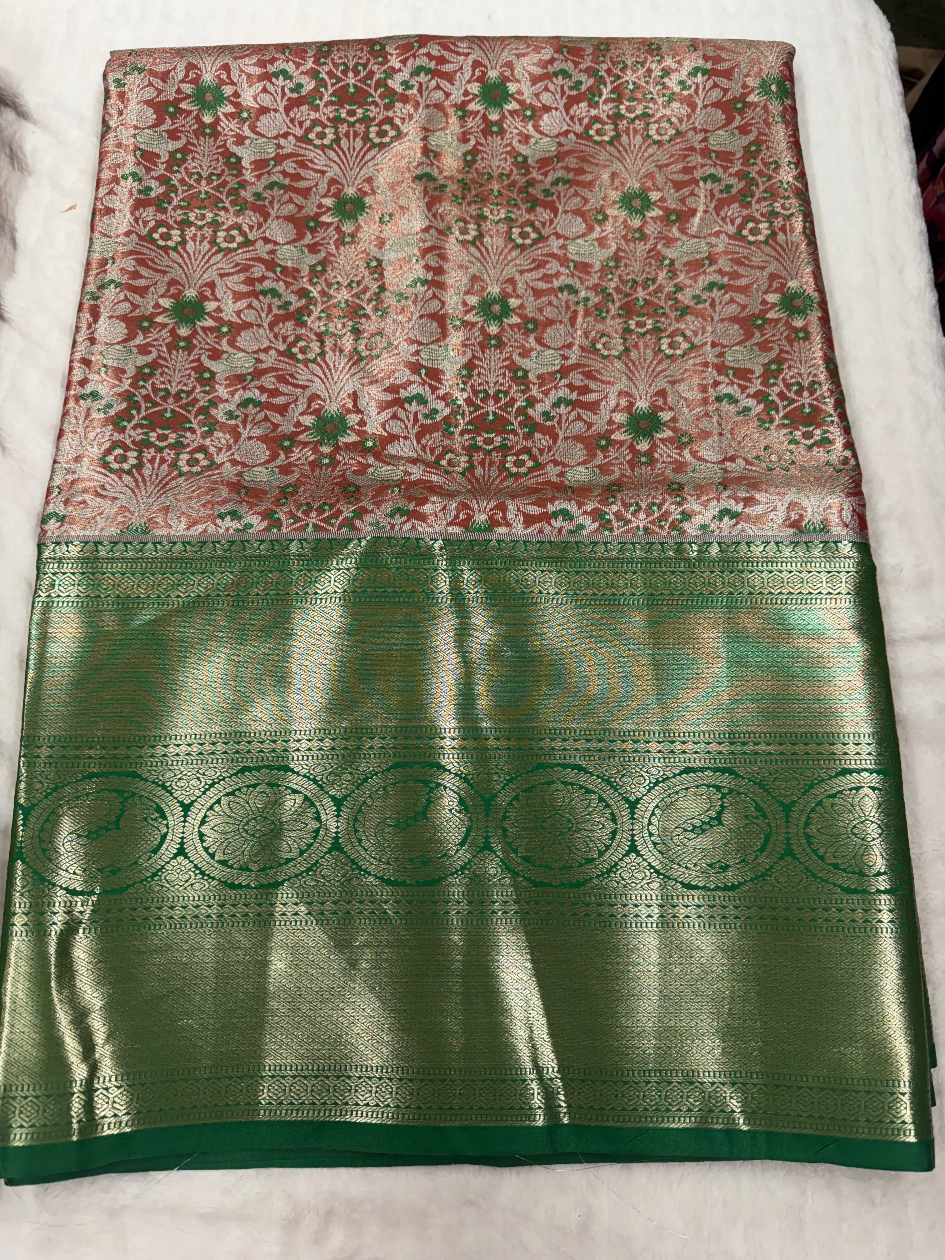 Semi Kanchi Pattu gifting sarees ✨