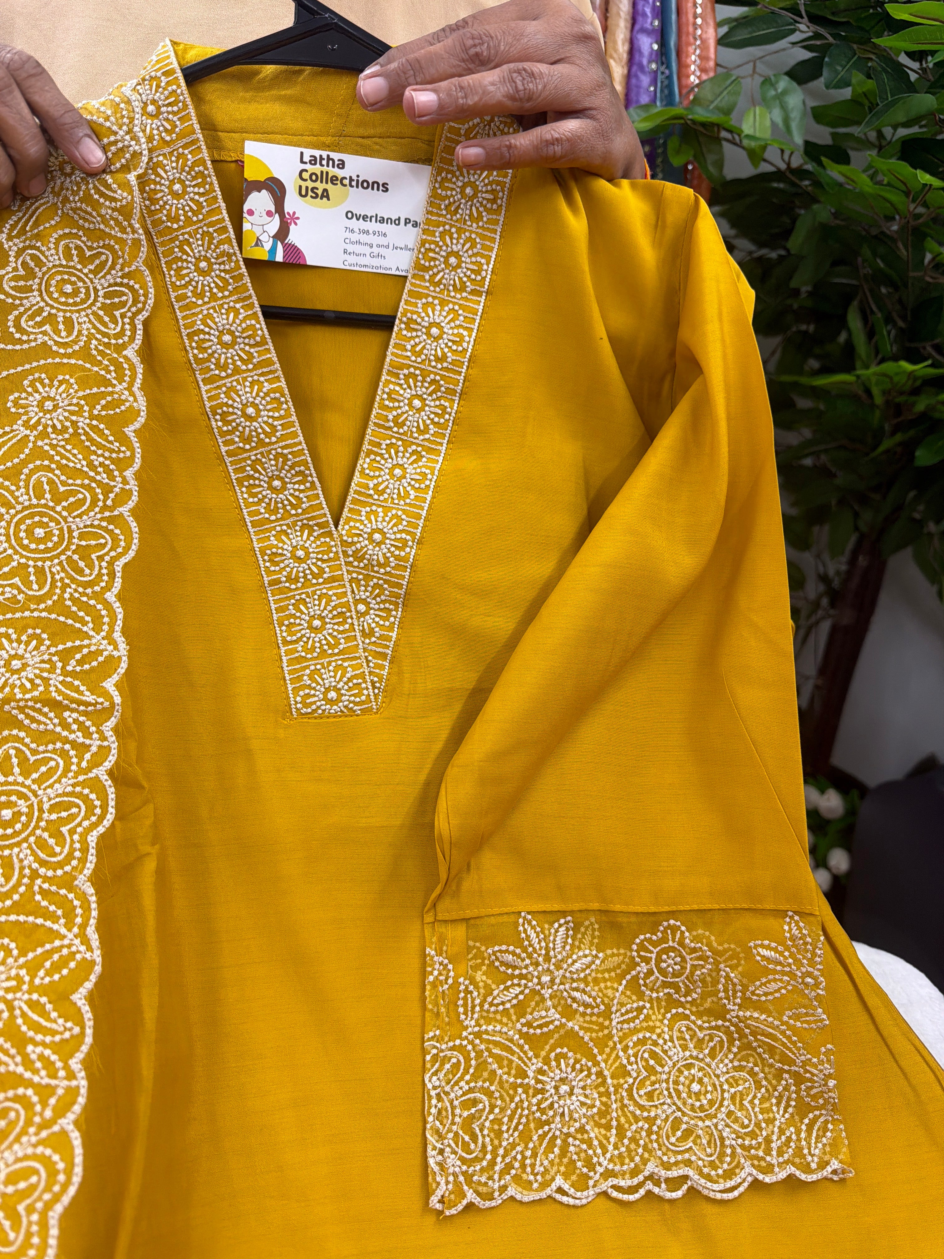 3-piece party wear outfit