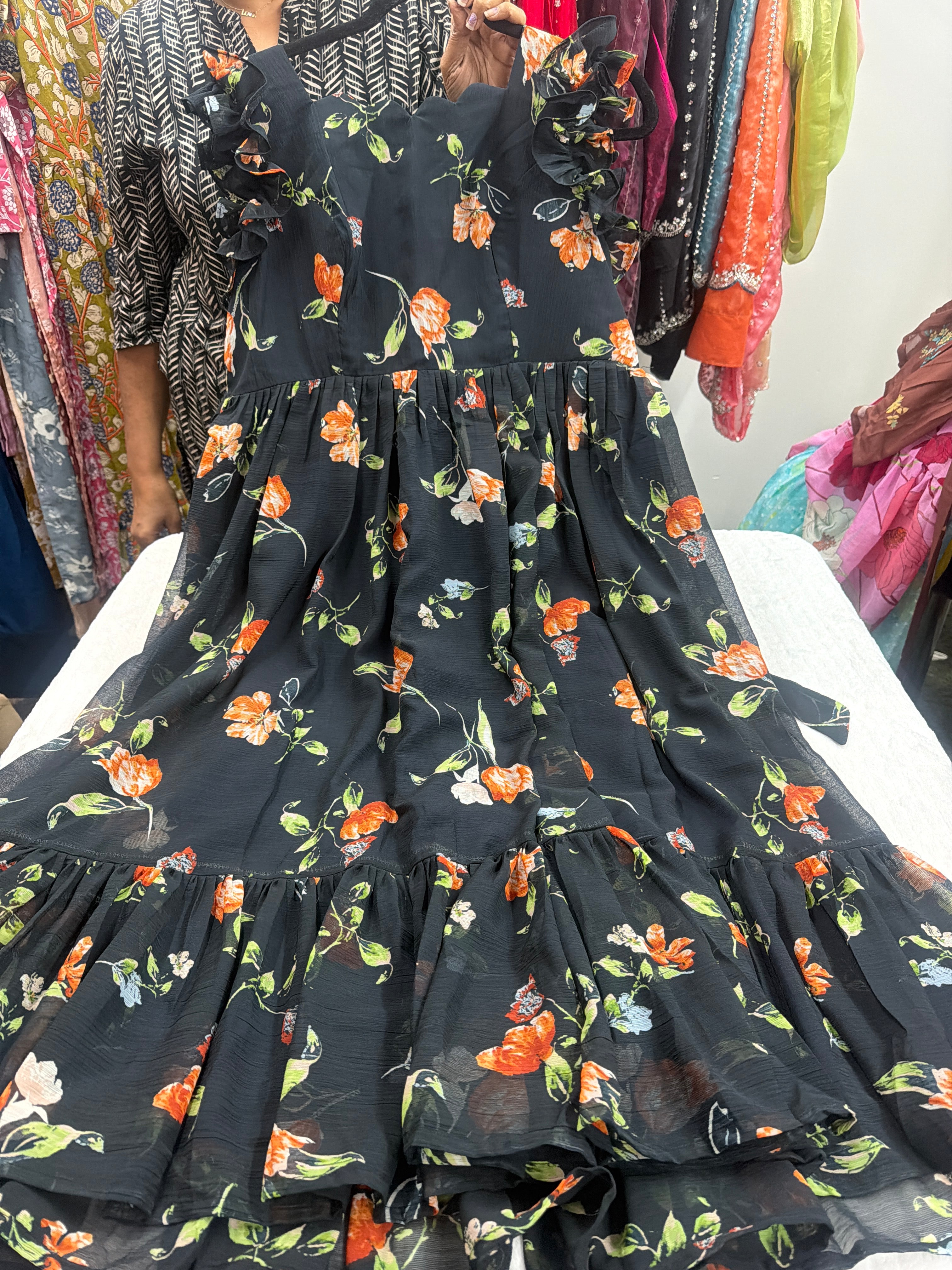 Georgette frocks