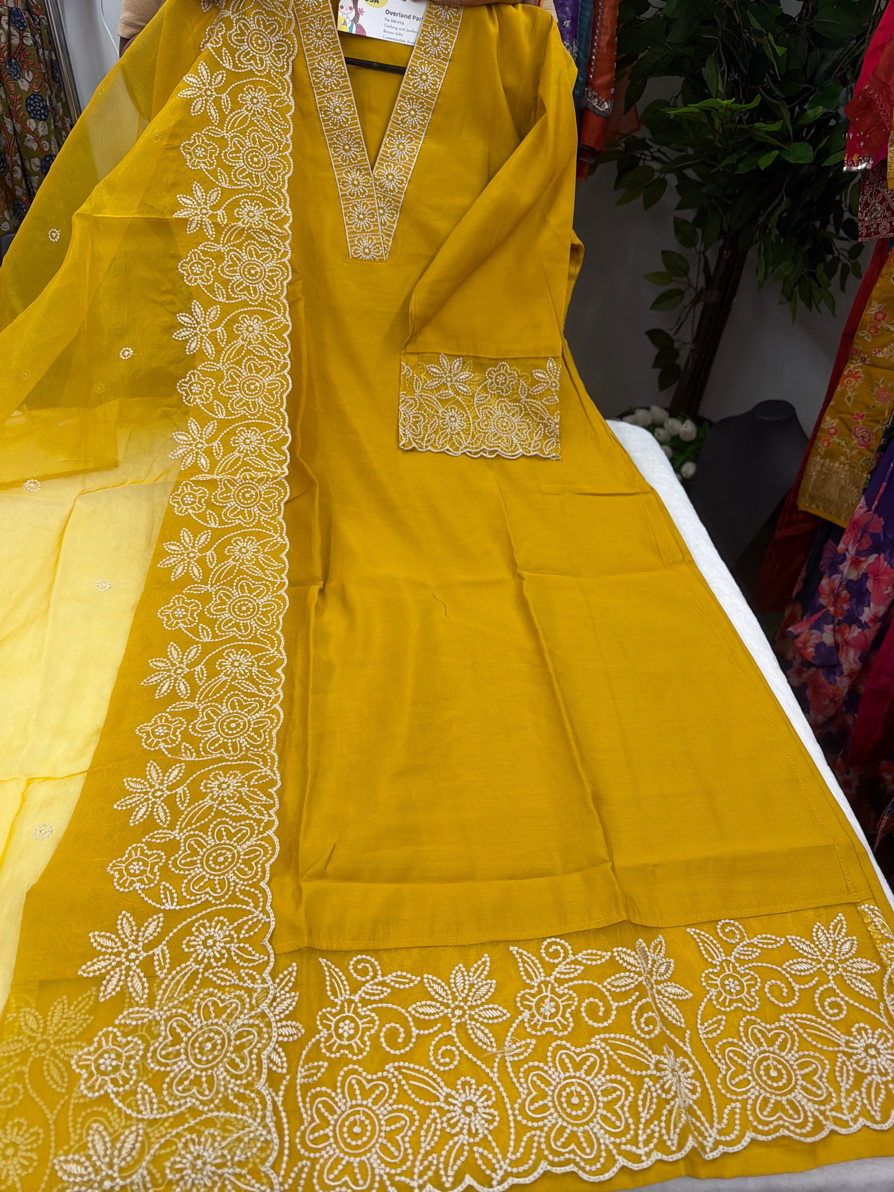 3-piece party wear outfit