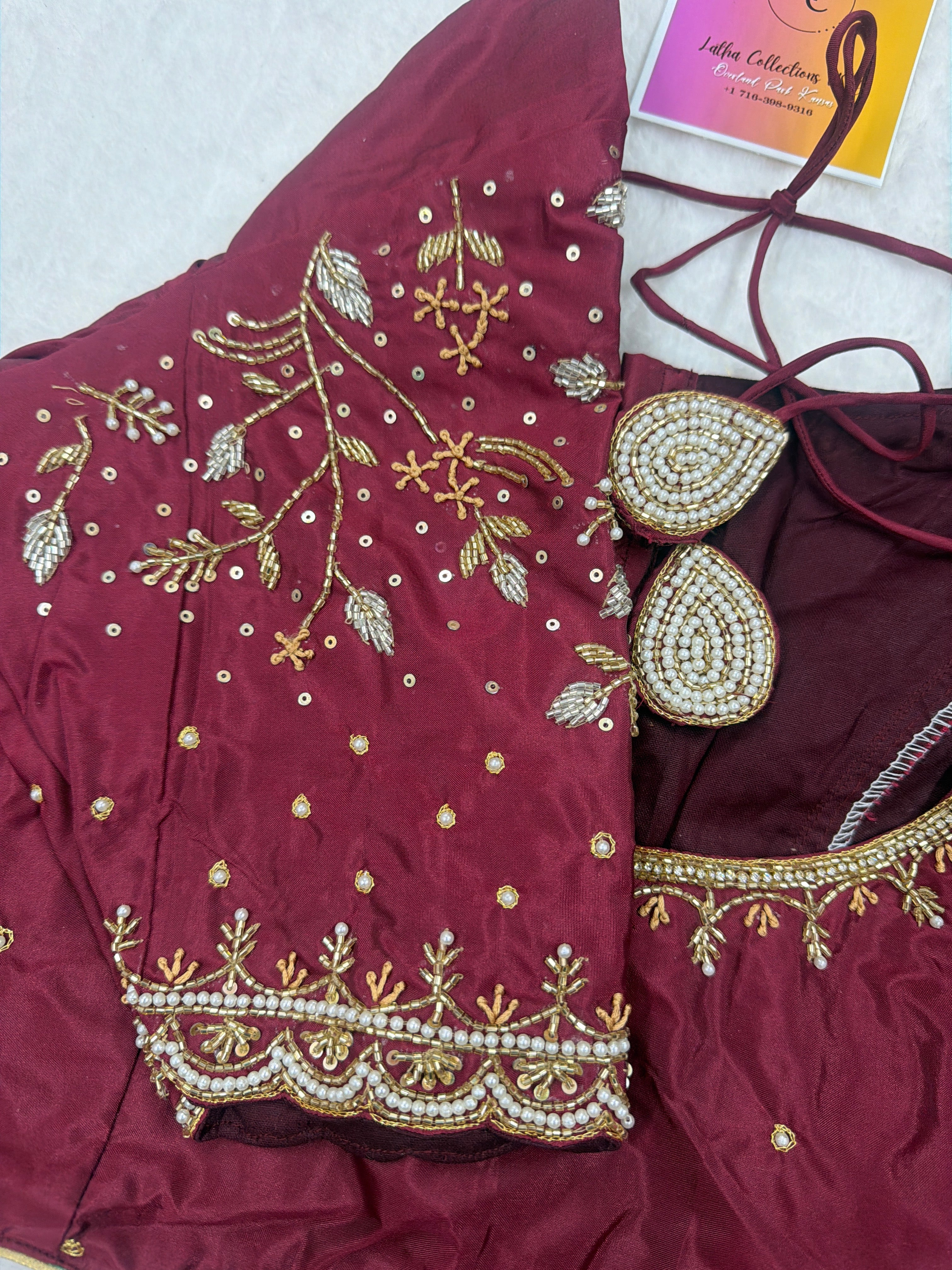 Maggam work blouse,