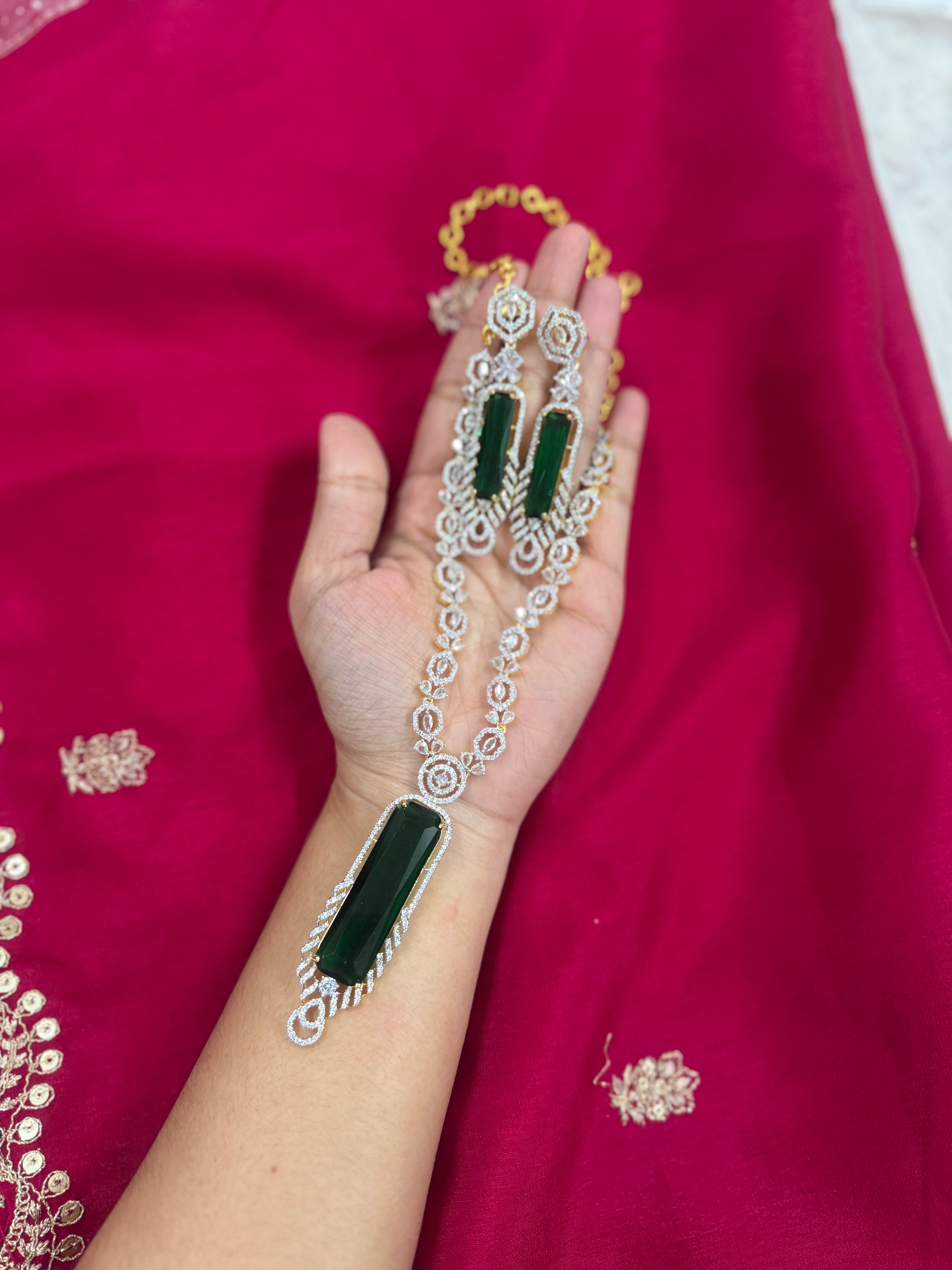 Luxury statement jewelry collection 💫
    Premium necklaces paired with stunning earrings