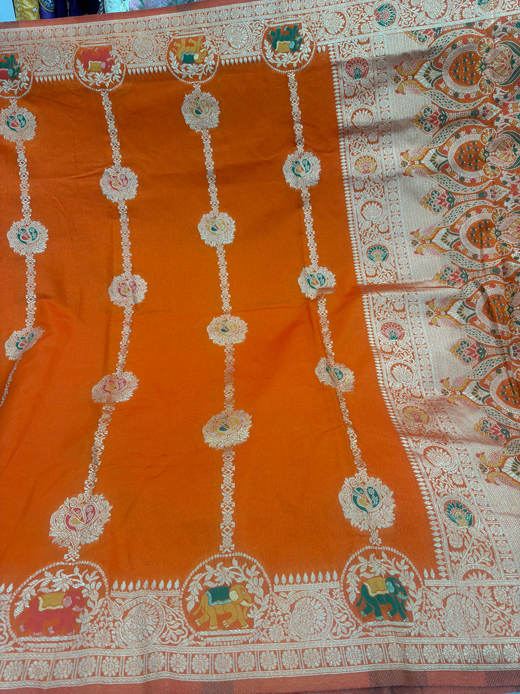 Premium Tussar saree with stitched blouse