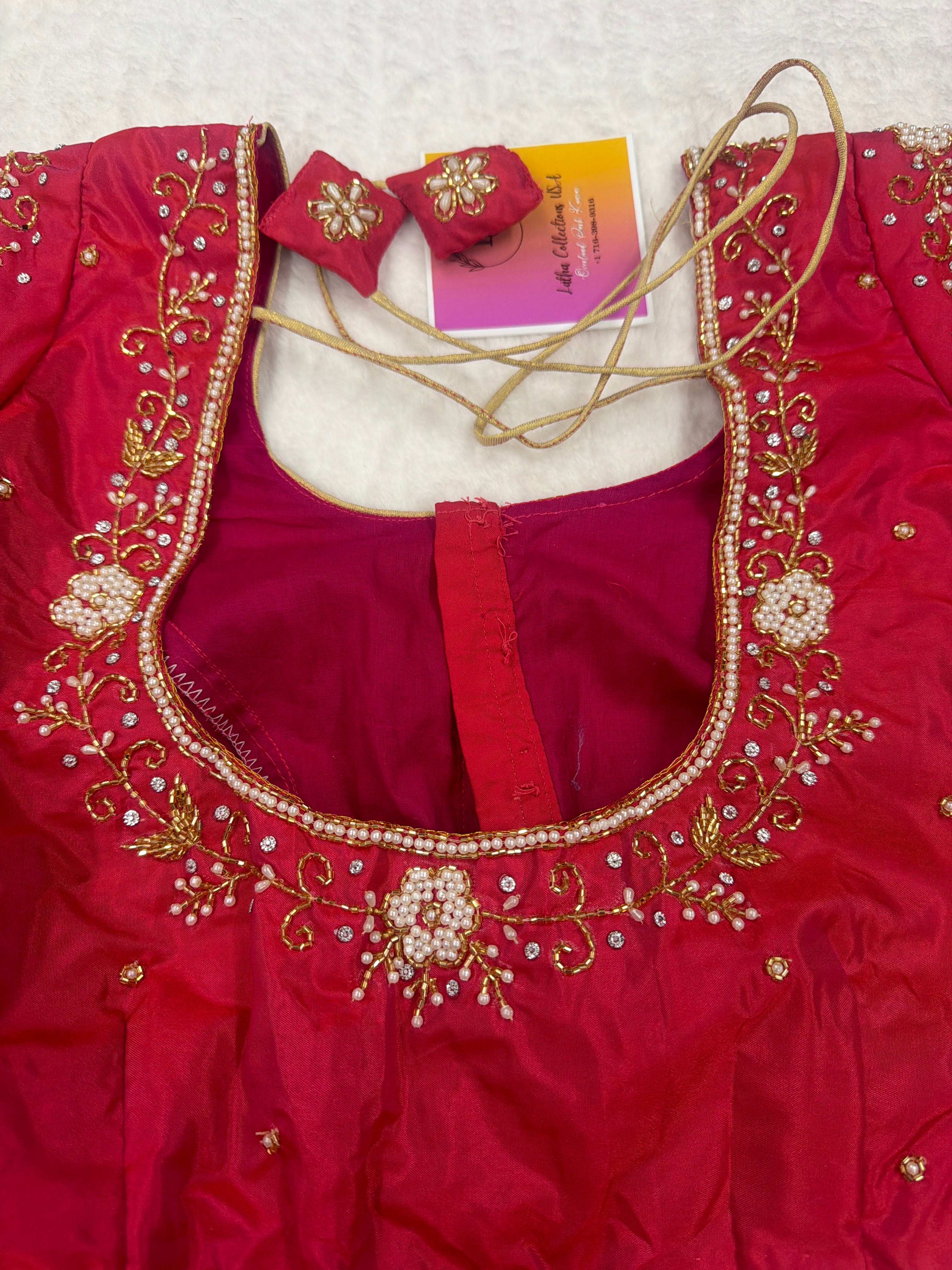 Maggam work blouse