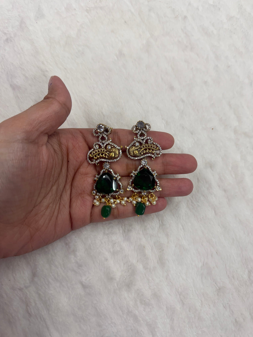 Luxury haram with earrings 💖