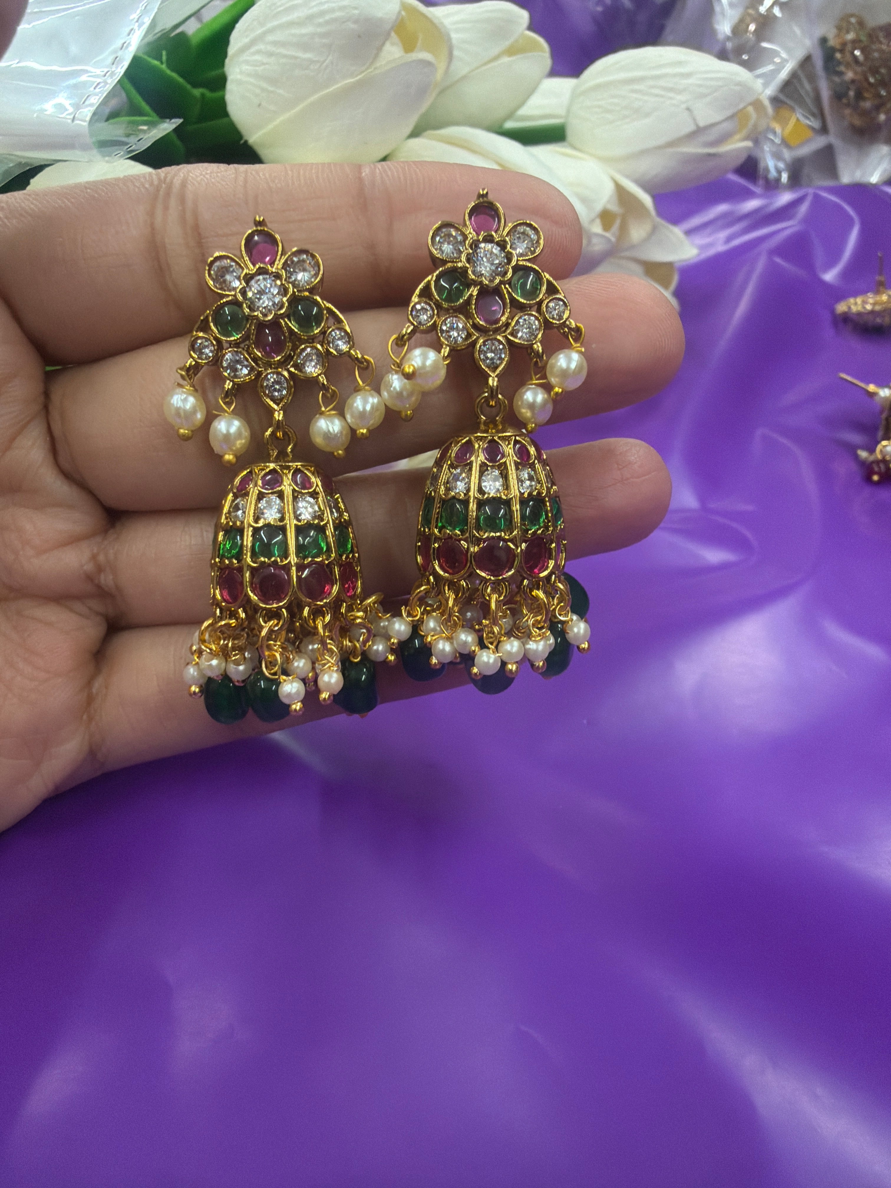 Beautiful statement earrings