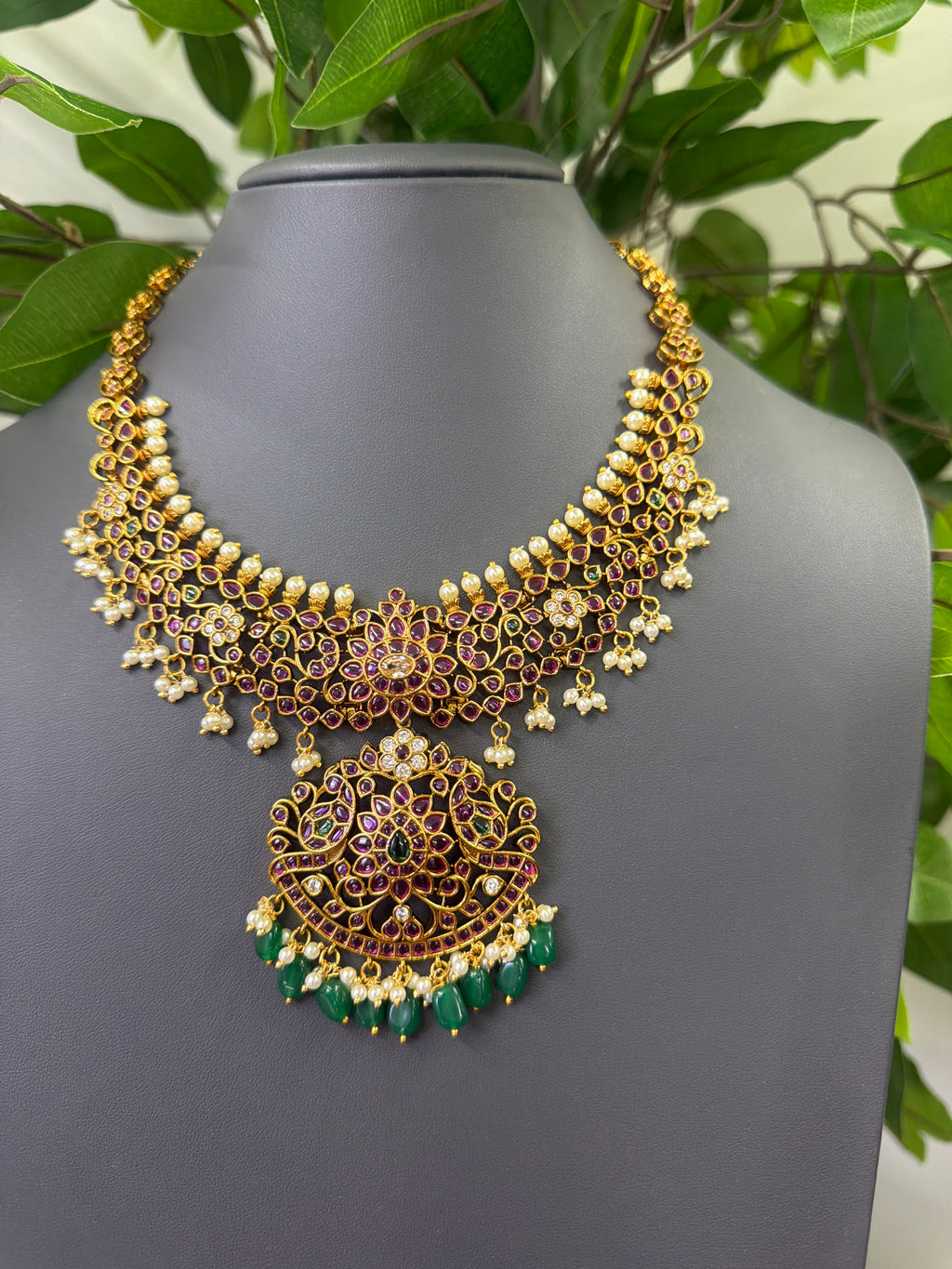 Necklace with Matching Earrings