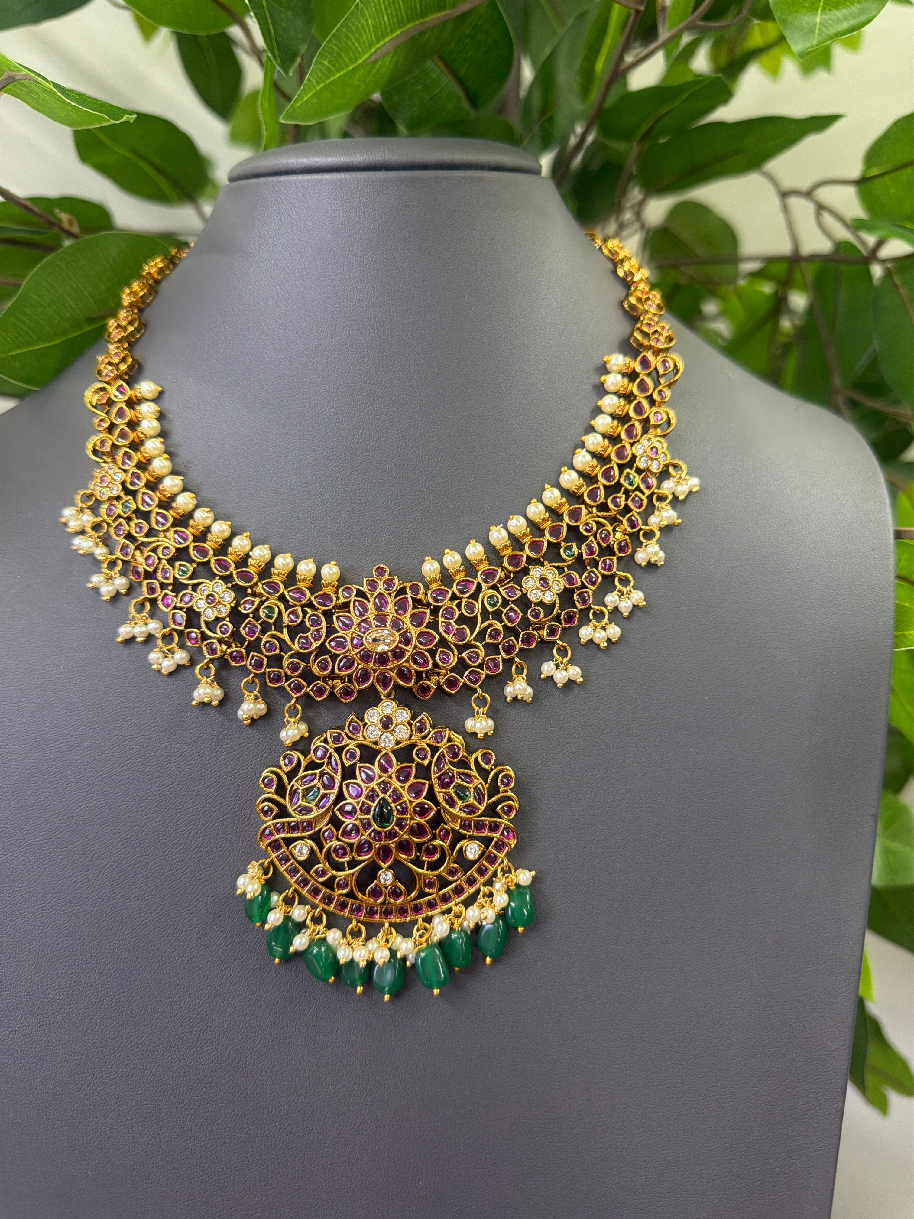 Necklace with Matching Earrings
