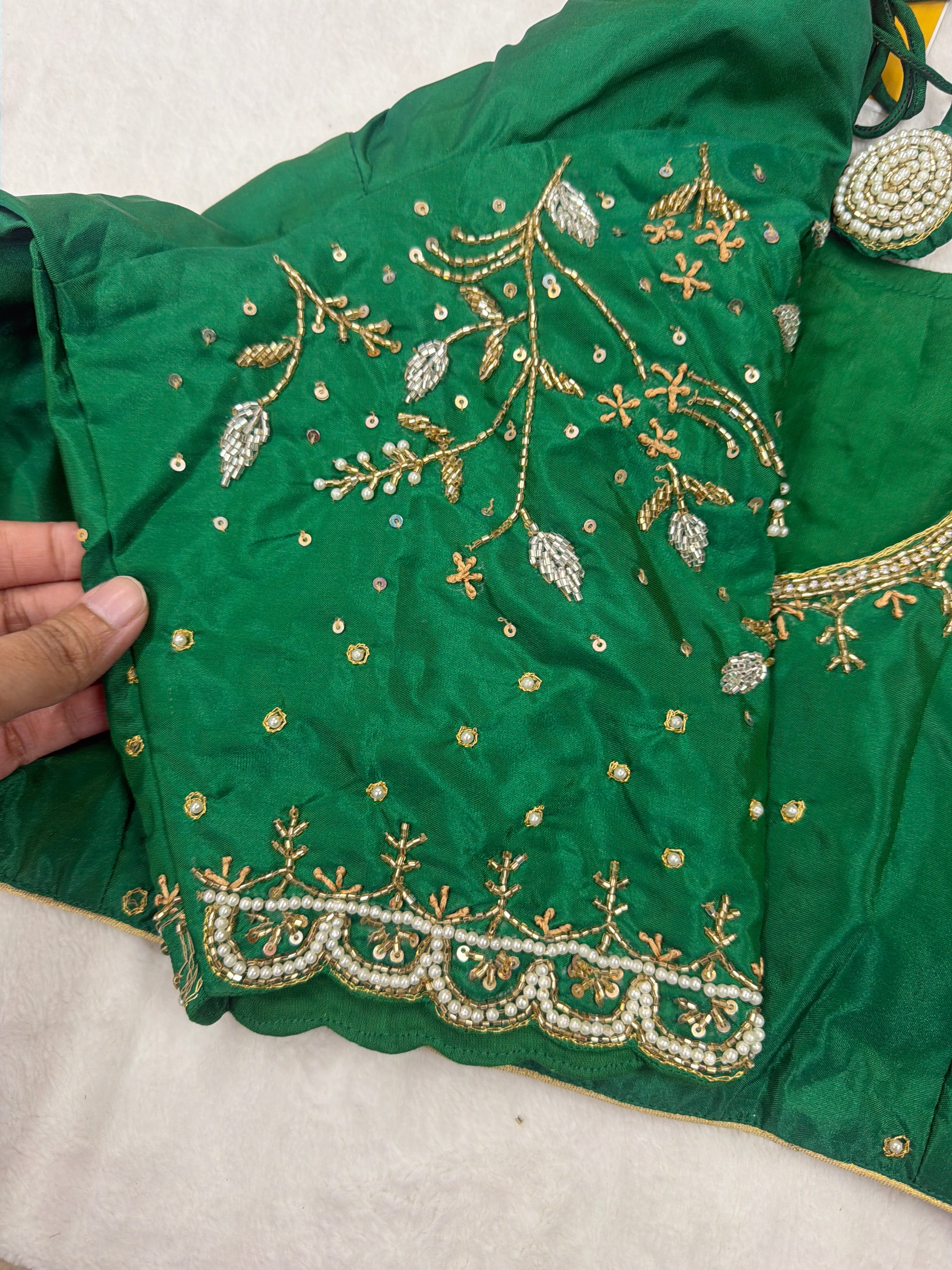 Maggam work blouse,