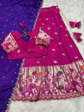 Fully Stitched Lehenga Set ✨