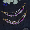 Premium Diamond Finish Ear Chains