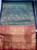 Premium Dharmavaram Semi Pattu Gifting Saree
