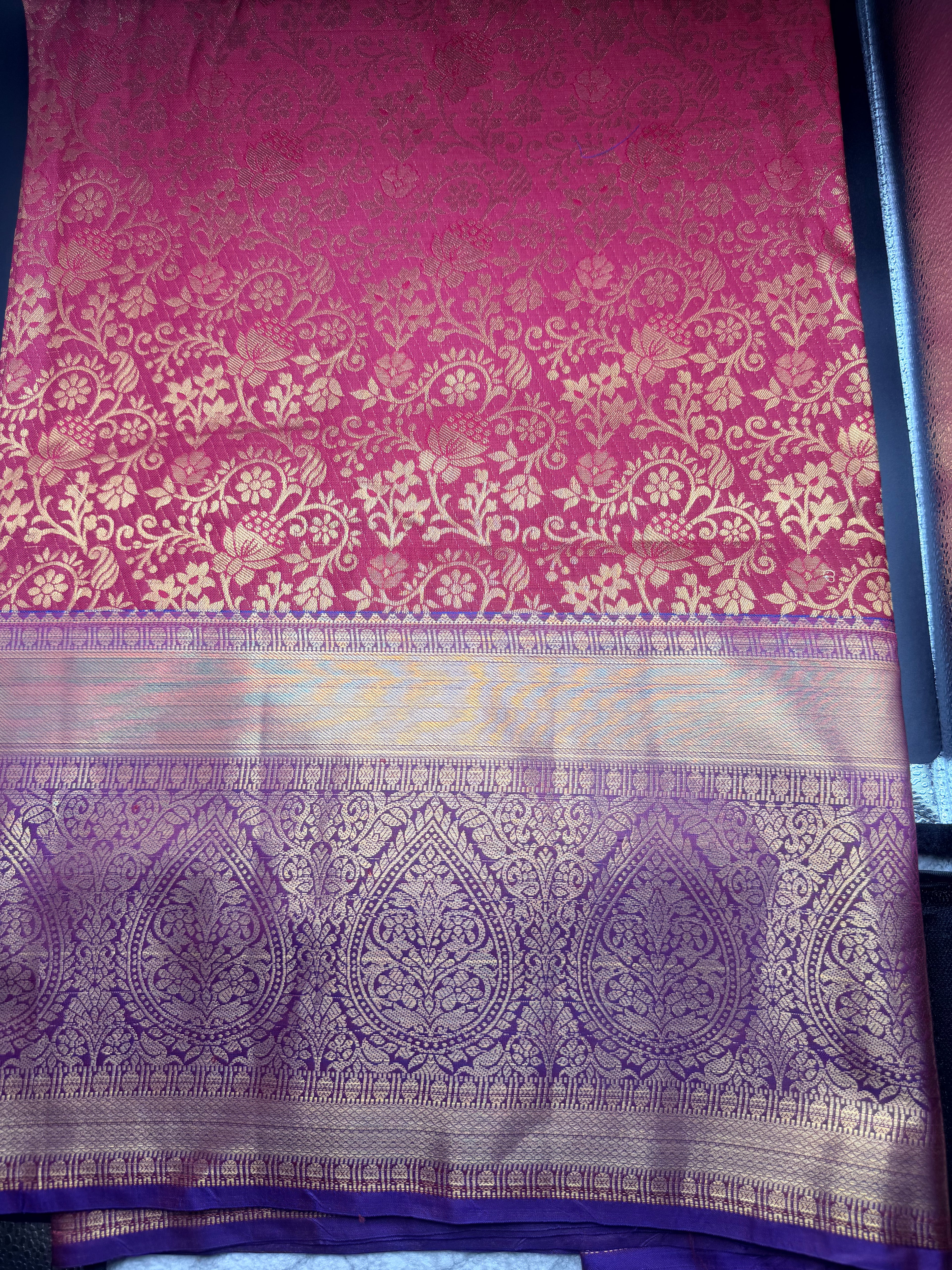 Premium Dharmavaram Semi Pattu Gifting Saree