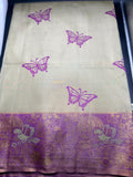 Dharmavaram Semi Pattu Saree with Unstitched Blouse Piece