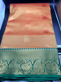 Premium Dharmavaram Semi Pattu Gifting Saree with Unstitched Blouse Piece